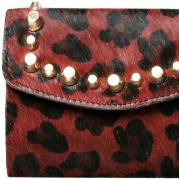 ZARA ACCESSORIES Cow Leather LEOPARD Animal - Picture 1 of 2